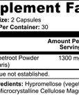Beetroot Powder Capsules